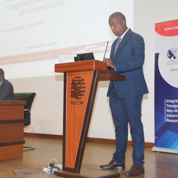 2022 Lançamento Piloto do Programa de Selagem de Equipamentos (Maputo, INCM, 26.07.2022)