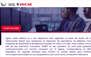 Comsulta imei para certificar dispositivo